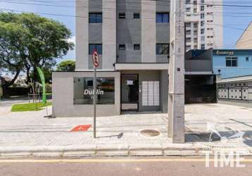 Apartamento com 1 dormitório para alugar, 26 m² por r$ 2.250,00/mês - capão raso - curitiba/pr