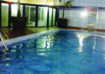 Cobertura vista mar, lazer privativo com piscina e churrasqueira - ocian - praia grande/sp