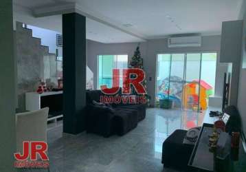 Cobertura com 3 dormitórios à venda, 170 m² por r$ 700.000,00 - palmeiras - cabo frio/rj