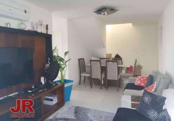 Cobertura com 4 dormitórios à venda, 239 m² por r$ 1.000.000 - jardim caiçara - cabo frio/rj