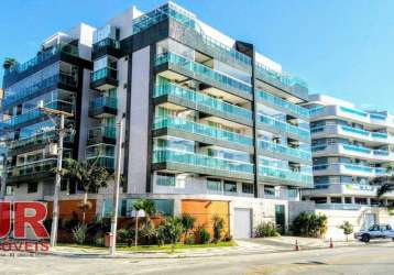 Apartamento com 4 dormitórios à venda, 217 m² por r$ 1.300.000 - algodoal - cabo frio/rj