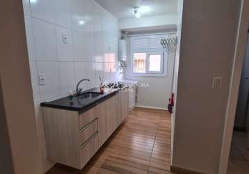 Apartamento com 2 quartos à venda na rua soely nunes rosa, 115, restinga, porto alegre, 44 m2 por r$ 158.000