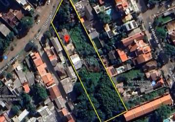 Terreno comercial à venda na rua frederico etzberger, 438, nonoai, porto alegre, 4290 m2 por r$ 3.900.000