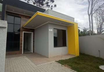 Casa com 3 quartos à venda na gralha azul, fazenda rio grande , 81 m2 por r$ 410.000