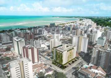 Apartamento na planta para venda em joão pessoa, cabo branco, 2 dormitórios, 1 suíte, 1 banheiro