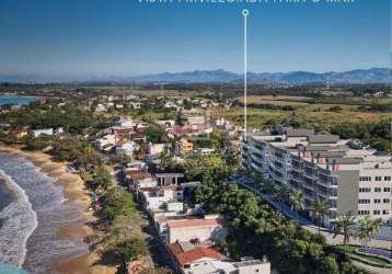 Apartamento 3 quartos de frente para o mar em ubu, anchieta, es