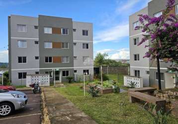 Apartamento com 2 quartos à venda na rua afonso celso, 444, uvaranas, ponta grossa, 50 m2 por r$ 170.000