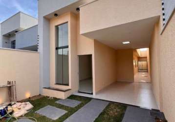 Casa com 3 quartos à venda na vitre qd -76 lt- 13, 13, residencial village garavelo - 2ª etapa, aparecida de goiânia por r$ 380.000