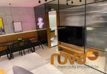 Flat com 1 quarto à venda na t-37, 3479, setor bueno, goiânia por r$ 470.000