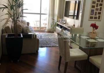 Apartamento com 3 quartos à venda na travessa jorge norton, 100, bosque, campinas, 105 m2 por r$ 723.400