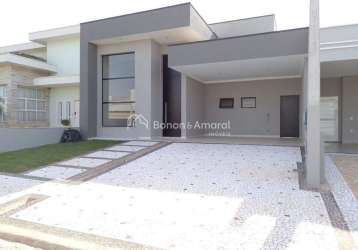 Casa em condomínio fechado com 3 quartos à venda na avenida fausto pietrobom, 60015, jardim planalto, paulínia, 154 m2 por r$ 1.100.000