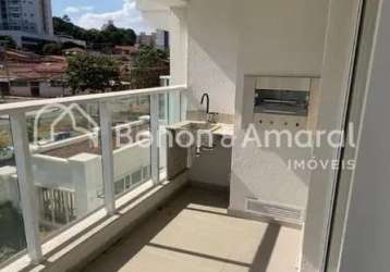 Apartamento com 2 quartos à venda na doutor mrio natividade, 1266, taquaral, campinas, 90 m2 por r$ 950.000