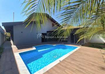 Casa em condomínio fechado com 3 quartos à venda na joo previtalle, 2780, condomínio residencial terras do caribe, valinhos, 270 m2 por r$ 1.780.000