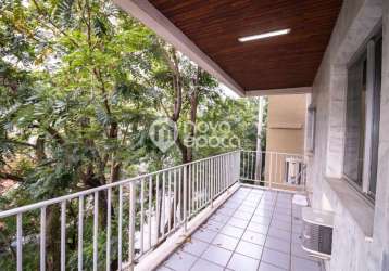 Apartamento com 3 quartos à venda na rua das laranjeiras, laranjeiras, rio de janeiro, 140 m2 por r$ 1.189.000