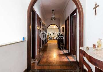 Casa com 6 quartos à venda na praça pio xi, jardim botânico, rio de janeiro, 482 m2 por r$ 7.000.000