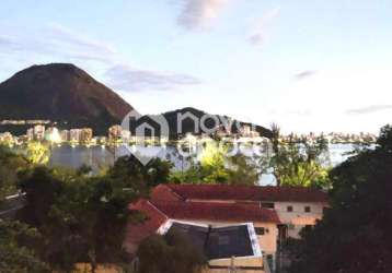 Apartamento com 4 quartos à venda na avenida lineu de paula machado, lagoa, rio de janeiro, 193 m2 por r$ 2.990.000