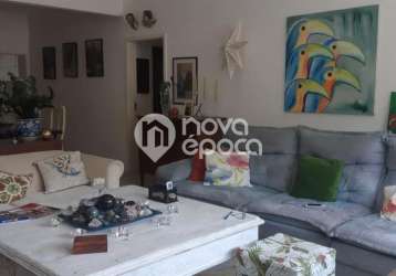 Apartamento com 3 quartos à venda na rua cosme velho, cosme velho, rio de janeiro, 136 m2 por r$ 1.400.000