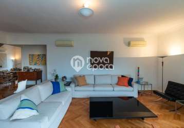 Apartamento com 4 quartos à venda na rua major rúbens vaz, gávea, rio de janeiro, 270 m2 por r$ 5.000.000