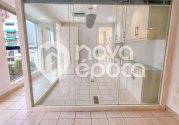 Sala comercial com 1 sala à venda na rua jardim botânico, jardim botânico, rio de janeiro, 46 m2 por r$ 800.000