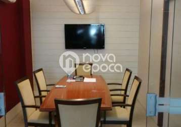 Sala comercial com 9 salas à venda na avenida nossa senhora de copacabana, copacabana, rio de janeiro, 200 m2 por r$ 1.350.000