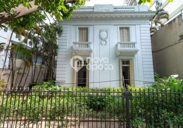 Casa com 7 quartos à venda na rua eduardo guinle, botafogo, rio de janeiro, 540 m2 por r$ 10.000.000