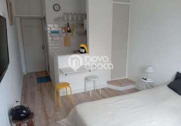 Apartamento com 1 quarto à venda na rua rosa saião, gamboa, rio de janeiro, 17 m2 por r$ 115.000