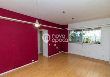 Apartamento com 2 quartos à venda na rua cardoso júnior, laranjeiras, rio de janeiro, 80 m2 por r$ 690.000