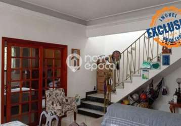 Casa em condomínio fechado com 5 quartos à venda na rua isolina, méier, rio de janeiro, 317 m2 por r$ 795.000