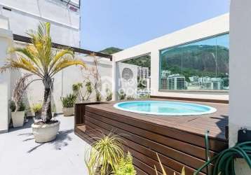 Apartamento com 2 quartos à venda na rua do humaitá, humaitá, rio de janeiro, 172 m2 por r$ 1.750.000