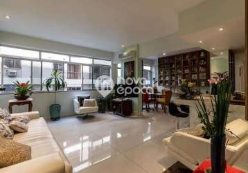 Apartamento com 3 quartos à venda na avenida henrique dodsworth, lagoa, rio de janeiro, 149 m2 por r$ 1.500.000