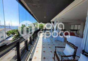 Apartamento com 4 quartos à venda na avenida portugal, urca, rio de janeiro, 256 m2 por r$ 3.500.000