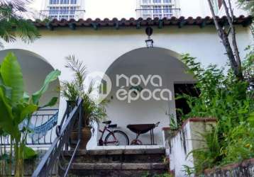 Casa com 6 quartos à venda na rua almirante alexandrino, santa teresa, rio de janeiro, 405 m2 por r$ 1.950.000