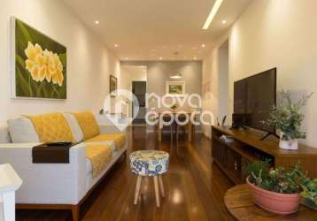 Apartamento com 2 quartos à venda na rua das laranjeiras, laranjeiras, rio de janeiro, 90 m2 por r$ 1.300.000