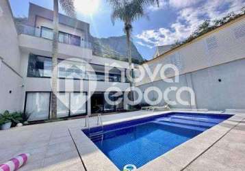 Casa com 6 quartos à venda na estrada sorima, barra da tijuca, rio de janeiro, 414 m2 por r$ 3.490.000