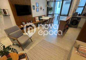 Flat com 1 quarto à venda na avenida bartolomeu mitre, leblon, rio de janeiro, 57 m2 por r$ 1.650.000