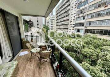 Flat com 2 quartos à venda na rua xavier da silveira, copacabana, rio de janeiro, 68 m2 por r$ 1.400.000