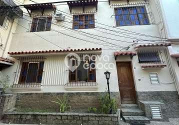 Casa em condomínio fechado com 5 quartos à venda na rua campinas, grajaú, rio de janeiro, 190 m2 por r$ 600.000