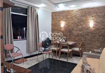 Apartamento com 2 quartos à venda na avenida teixeira de castro, bonsucesso, rio de janeiro, 68 m2 por r$ 270.000