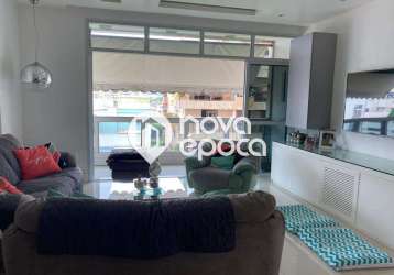 Apartamento com 4 quartos à venda na rua faro, jardim botânico, rio de janeiro, 144 m2 por r$ 3.400.000