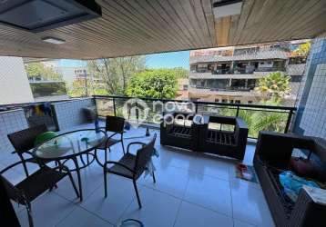 Apartamento com 2 quartos à venda na rua albano de carvalho, recreio dos bandeirantes, rio de janeiro, 130 m2 por r$ 680.000