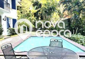 Casa com 4 quartos à venda na rua mary pessoa, gávea, rio de janeiro, 400 m2 por r$ 5.000.000