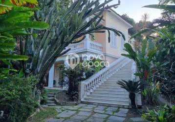 Casa com 4 quartos à venda na rua laurinda santos lobo, santa teresa, rio de janeiro, 124 m2 por r$ 2.600.000