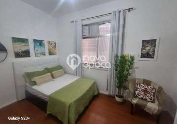 Kitnet / stúdio à venda na rua general azevedo pimentel, copacabana, rio de janeiro, 30 m2 por r$ 400.000