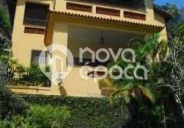 Casa com 5 quartos à venda na rua aprazível, santa teresa, rio de janeiro, 288 m2 por r$ 2.650.000