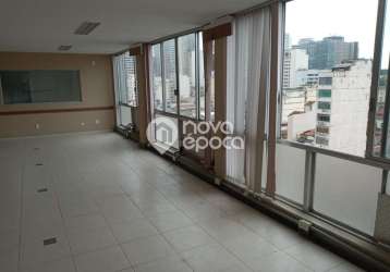 Sala comercial com 4 salas à venda na avenida passos, centro, rio de janeiro, 22 m2 por r$ 730.000