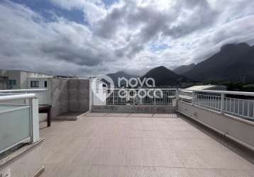 Apartamento com 4 quartos à venda na avenida comandante júlio de moura, barra da tijuca, rio de janeiro, 326 m2 por r$ 3.500.000