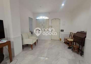 Casa em condomínio fechado com 2 quartos à venda na rua mário barreto, tijuca, rio de janeiro, 63 m2 por r$ 600.000