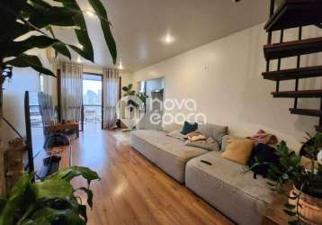 Flat com 1 quarto à venda na avenida bartolomeu mitre, leblon, rio de janeiro, 109 m2 por r$ 2.650.000