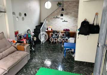 Casa em condomínio fechado com 2 quartos à venda na rua barão de cotegipe, vila isabel, rio de janeiro, 116 m2 por r$ 600.000