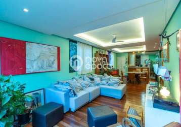 Apartamento com 3 quartos à venda na praça pio xi, jardim botânico, rio de janeiro, 110 m2 por r$ 1.930.000